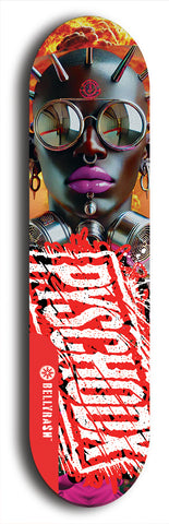 Psychodx #50: Limited Edition, Red Logo Skateboard Deck