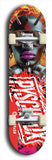 Psychodx #50: Limited Edition, Red Logo Skateboard Deck