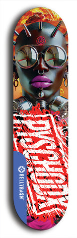 Psychodx #50: Limited Edition, Blue Logo Skateboard Deck