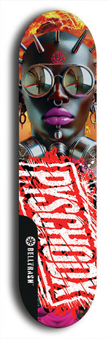 Psychodx #50: Limited Edition, Black Logo Skateboard Deck