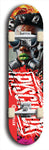 Psychodx #51: Limited Edition, Red Logo Skateboard Deck