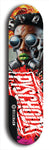 Psychodx #51: Limited Edition, Black Logo Skateboard Deck