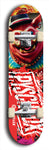 Psychodx #6: Limited Edition, Red Logo Skateboard Deck