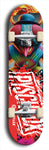 Psychodx #7: Limited Edition, Red Logo Skateboard Deck