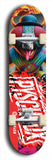 Psychodx #7: Limited Edition, Red Logo Skateboard Deck