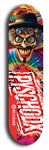 Psychodx #8: Limited Edition, Red Logo Skateboard Deck