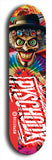 Psychodx #8: Limited Edition, Red Logo Skateboard Deck