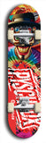 Psychodx #8: Limited Edition, Red Logo Skateboard Deck