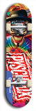 Psychodx #8: Limited Edition, Blue Logo Skateboard Deck