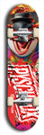 Psychodx #9: Limited Edition, Red Logo Skateboard Deck