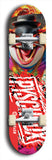 Psychodx #9: Limited Edition, Red Logo Skateboard Deck