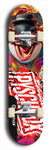 Psychodx #9: Limited Edition, Black Logo Skateboard Deck