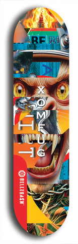 Xomfug #55: Red Logo Skateboard Deck