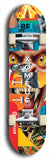 Xomfug #55: Red Logo Skateboard Deck