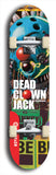 Dead Clown Jack #38: Red Logo Skateboard Deck