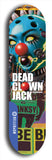 Dead Clown Jack #38: Blue Logo Skateboard Deck8