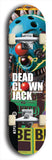 Dead Clown Jack #38: Black Logo Skateboard Deck
