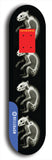 Xappabukowski #7: Limited Edition, Blue Logo Skateboard Deck