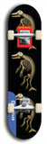 Xappabukowski #8: Limited Edition, Blue Logo Skateboard Deck
