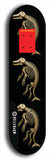 Xappabukowski #8: Limited Edition, Black Logo Skateboard Deck