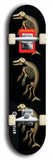 Xappabukowski #8: Limited Edition, Black Logo Skateboard Deck