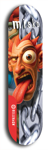Misko #10: Limited Edition, Red Logo Skateboard Deck