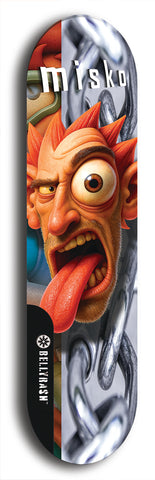 Misko #10: Limited Edition, Black Logo Skateboard Deck