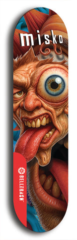 Misko #11: Limited Edition, Red Logo Skateboard Deck