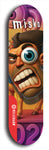 Misko #12: Limited Edition, Red Logo Skateboard Deck