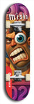 Misko #12: Limited Edition, Red Logo Skateboard Deck