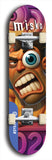 Misko #12: Limited Edition, Blue Logo Skateboard Deck