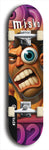 Misko #12: Limited Edition, Black Logo Skateboard Deck