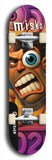 Misko #12: Limited Edition, Black Logo Skateboard Deck