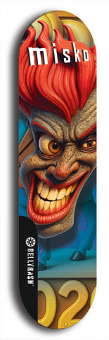 Misko #13: Limited Edition, Black Logo Skateboard Deck