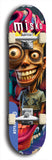 Misko #14: Limited Edition, Blue Logo Skateboard Deck