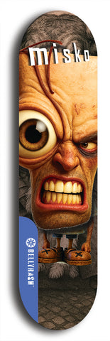 Misko #15: Limited Edition, Blue Logo Skateboard Deck