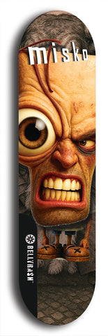 Misko #15: Limited Edition, Black Logo Skateboard Deck