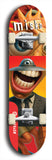 Misko #18: Limited Edition, Red Logo Skateboard Deck