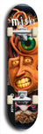 Misko #19: Limited Edition, Black Logo Skateboard Deck