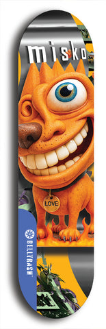 Misko #23: Limited Edition, Blue Logo Skateboard Deck