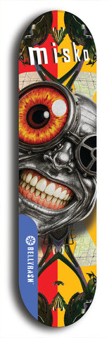 Misko #25: Limited Edition, Blue Logo Skateboard Deck