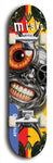 Misko #25: Limited Edition, Blue Logo Skateboard Deck