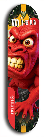 Misko #26: Limited Edition, Red Logo Skateboard Deck