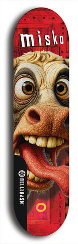 Misko #27: Limited Edition, Black Logo Skateboard Deck
