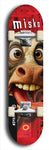 Misko #27: Limited Edition, Black Logo Skateboard Deck