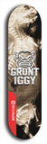 Grunt Iggy #13: Limited Edition, Red Logo Skateboard Deck