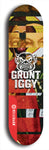 Grunt Iggy #14: Limited Edition, Red Logo Skateboard Deck