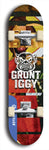Grunt Iggy #14: Limited Edition, Blue Logo Skateboard Deck