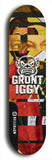 Grunt Iggy #14: Limited Edition, Black Logo Skateboard Deck