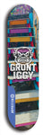 Grunt Iggy #15: Limited Edition, Blue Logo Skateboard Deck
